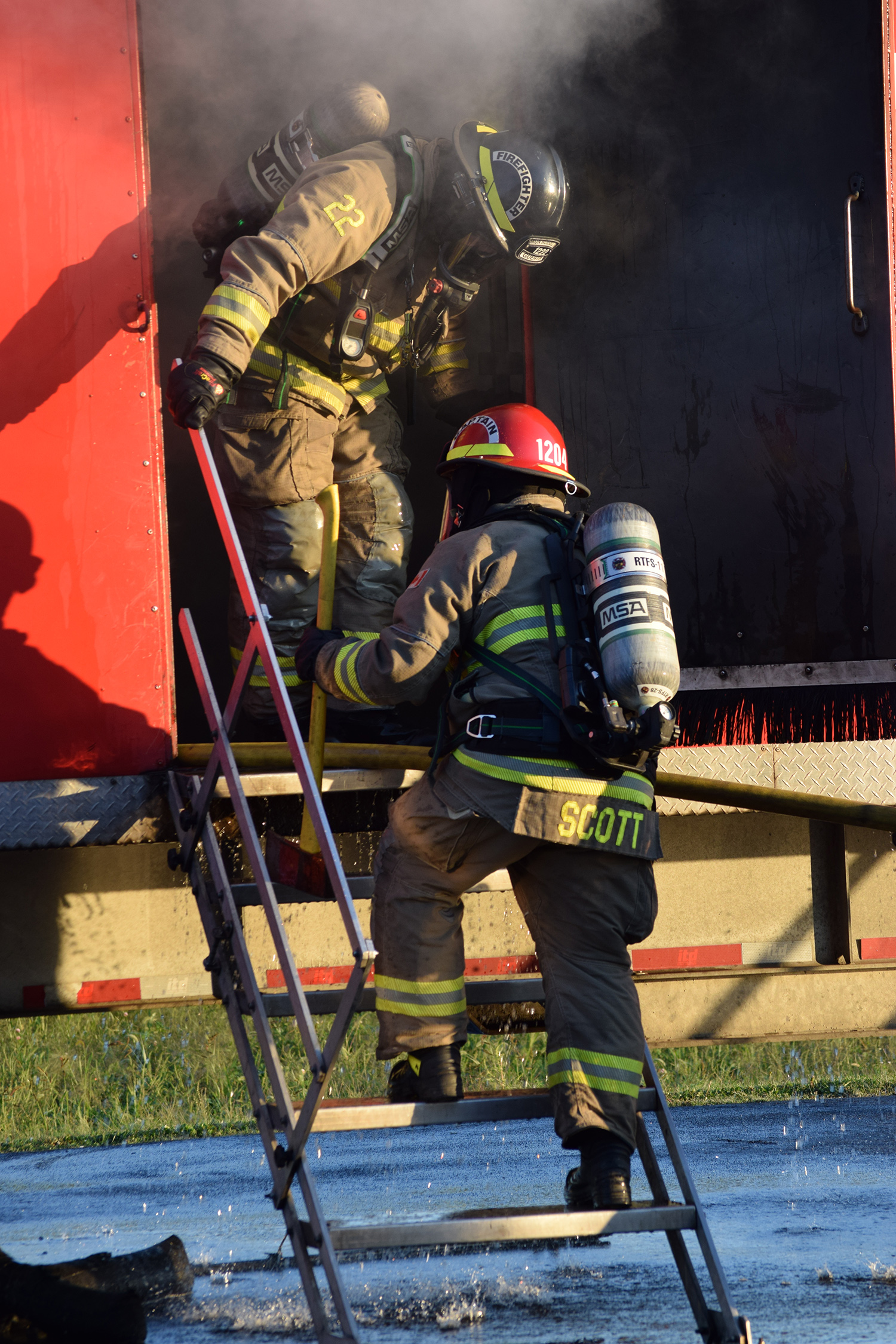 Firefighters Training