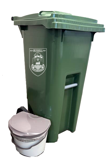 Green Bin and counter bin