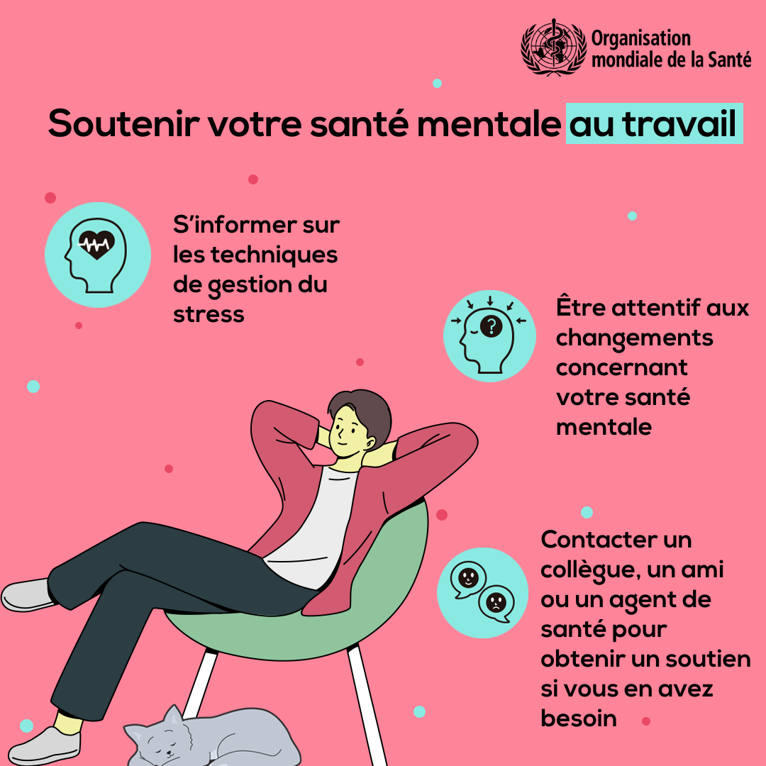 Affiche Journée mondiale de la santé mentale