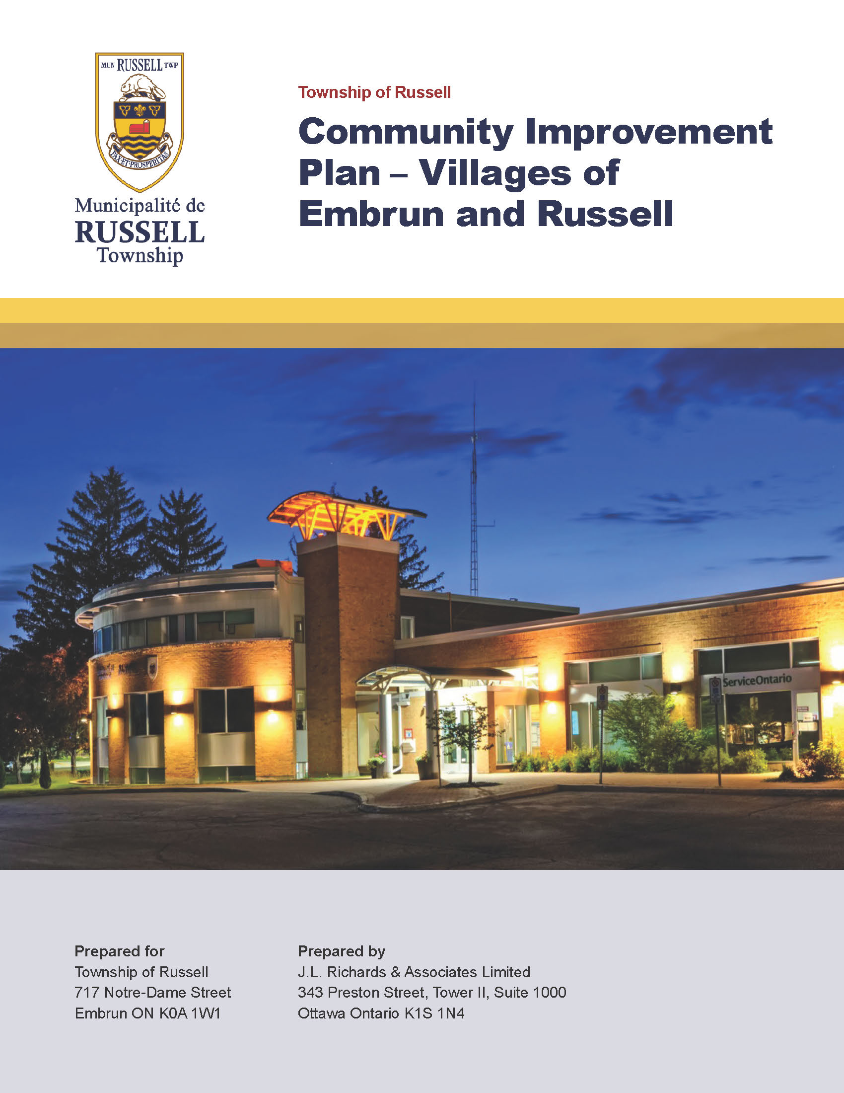 Couverture du document CIP