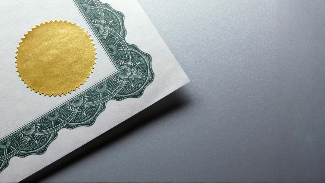 Un certificat
