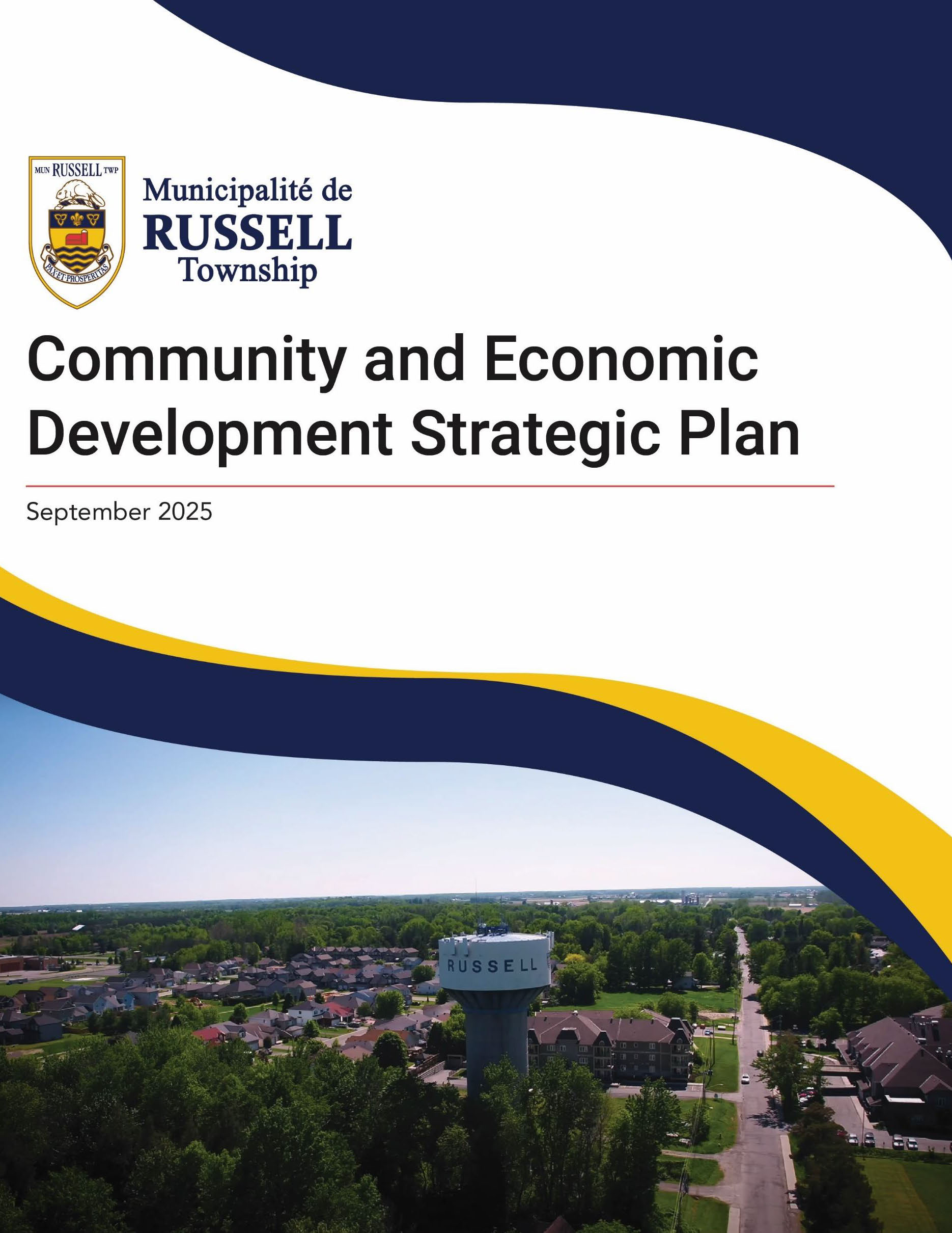 Cover of the strategic plan