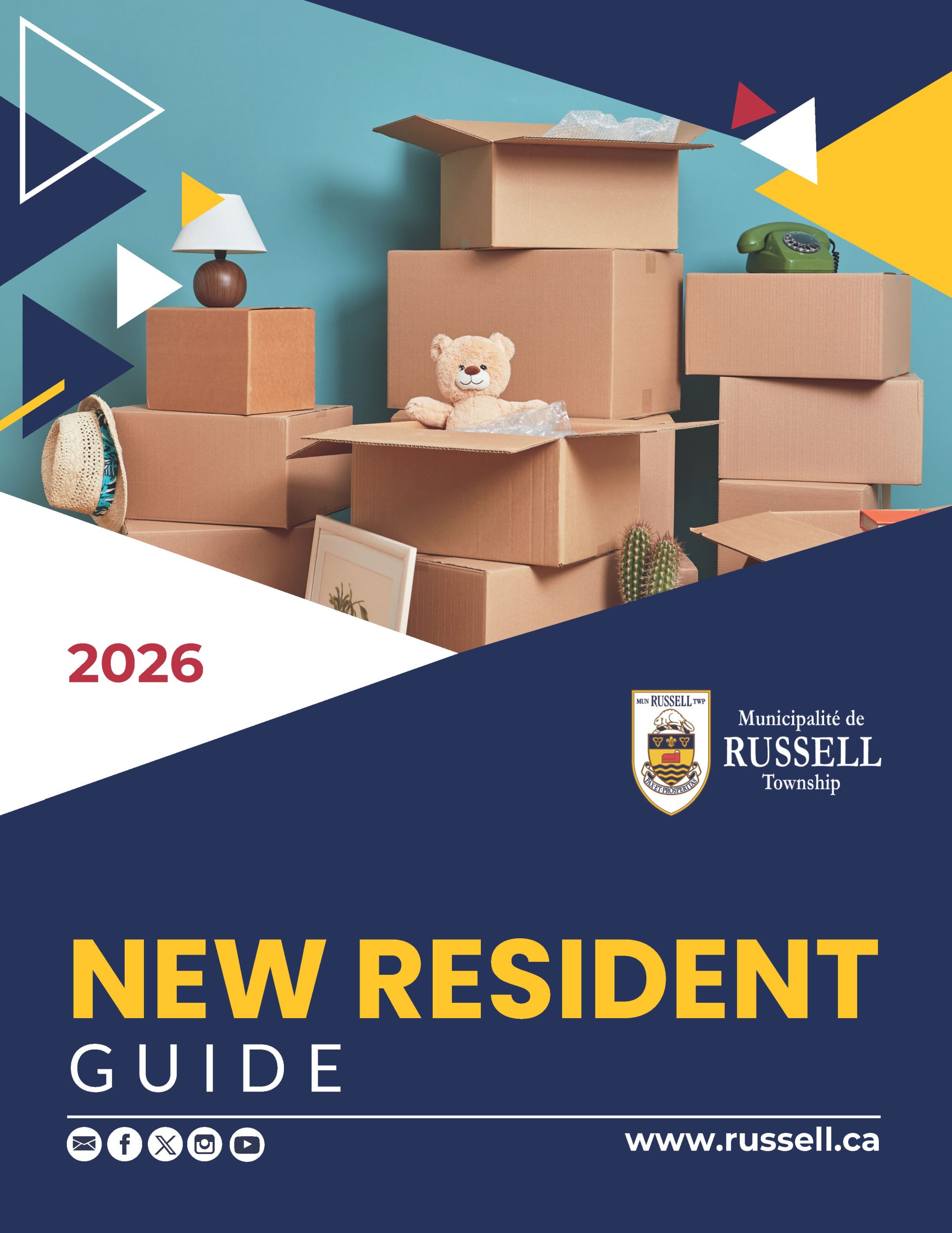 Cover of New Resident Guide for Township of Russell