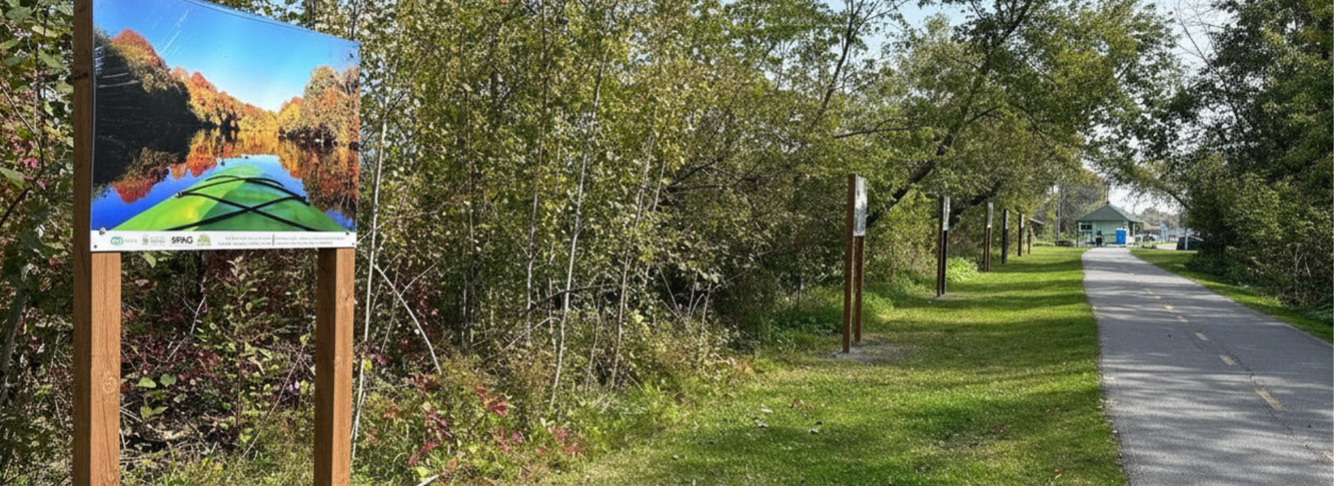 Photos le long du sentier récréatif