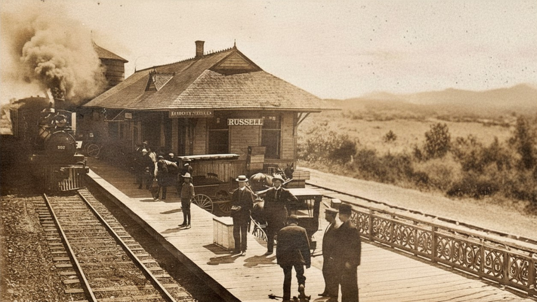 La vieille gare de Russell