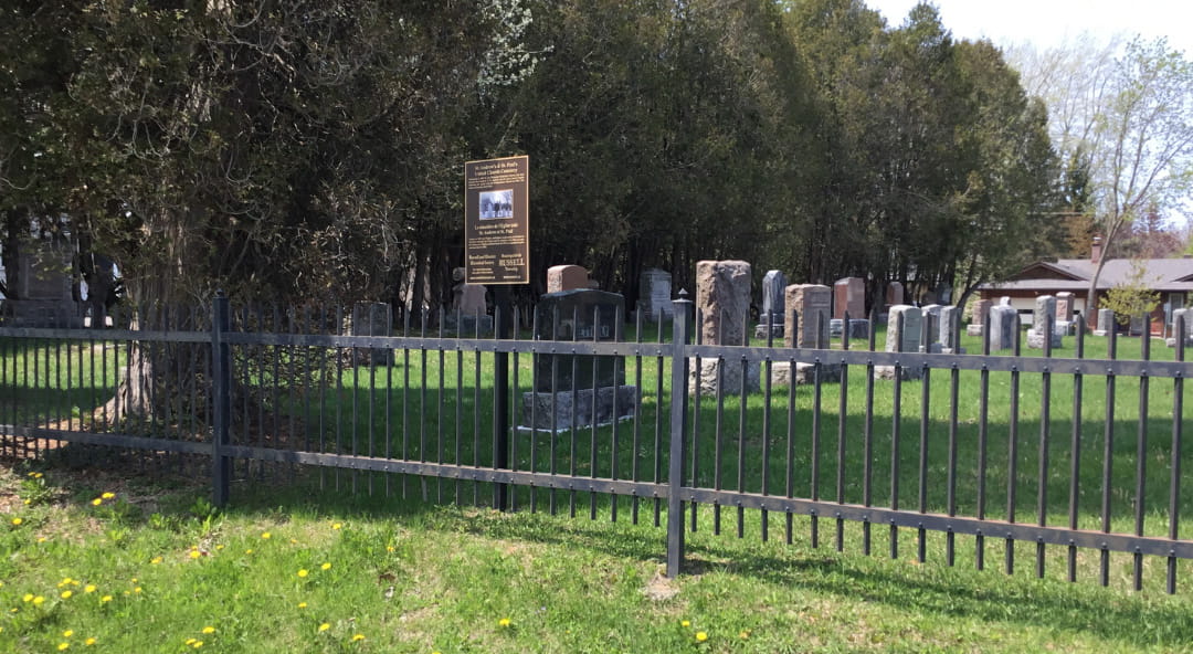 Le Cimetière de l'Église Unie St. Andrew et St. Paul